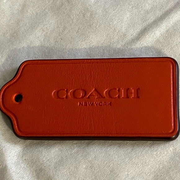 Coach New York bag tag - Picture 1 of 3